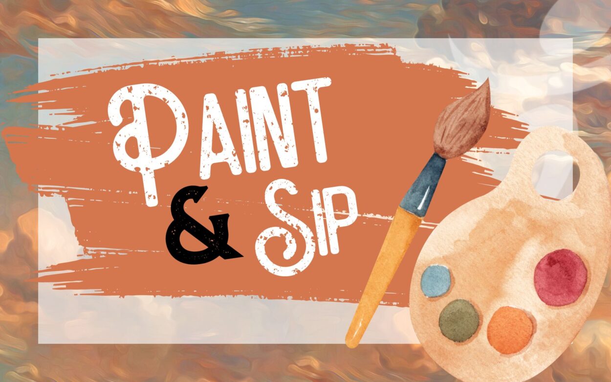 PAINT & SIP at Café R Rhyl Pavilion
